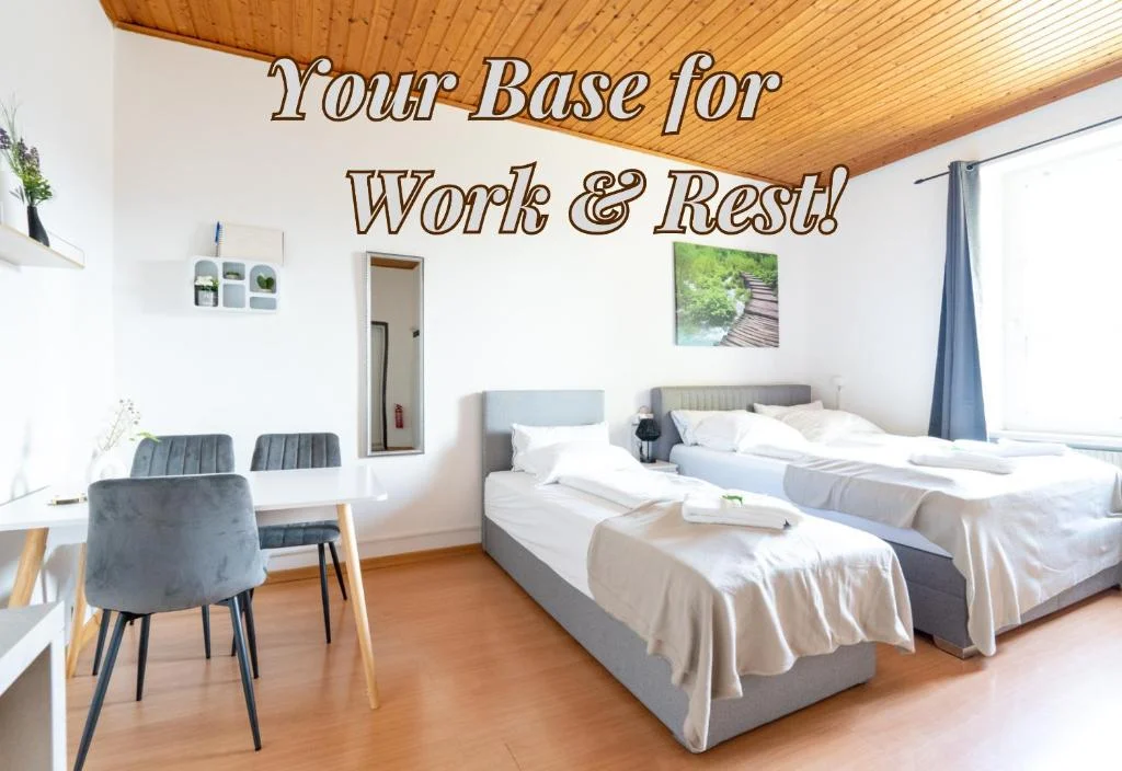 Well-Equipped and Business-Friendly Apartment Near University for Up to 3 Guests